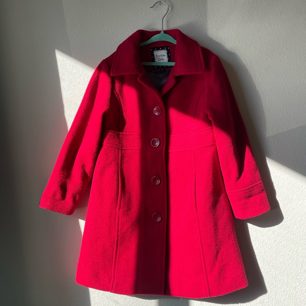Eivissa Girl Wool Peacoat 4
